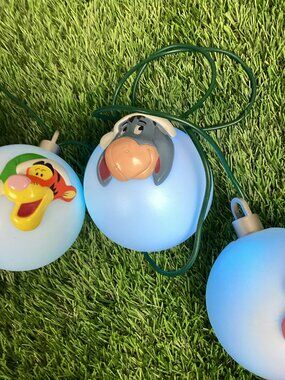 Gemmy Disney Pooh and Pals Color Changing Light Christmas Set